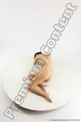 Nude Woman White Sitting poses - ALL Slim long brown Sitting poses - simple Multi angle poses Pinup